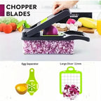 16 in 1 Vegetable Chopper & Mandoline Slicer – Multi Cutter Kitchen Tool with Storage Box