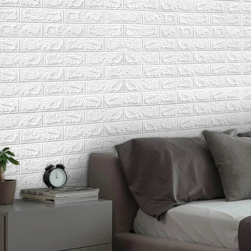 3D Brick Wallpaper Sheet – Self Adhesive Wall Sticker