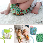 Pack of 2 Reusable Adjustable Baby Washable Diapers (Kids)