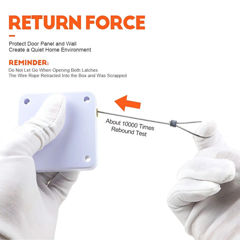Automatic Door Closer Punch-Free Automatic Sensor Door Closer