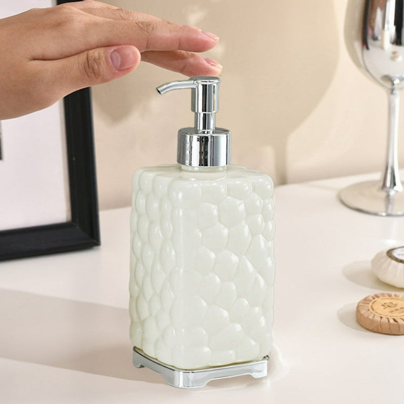 450ML Luxury Soap Dispenser Bottle – Refillable Hand Wash & Sanitizer Pump for Bathroom & Kitchen