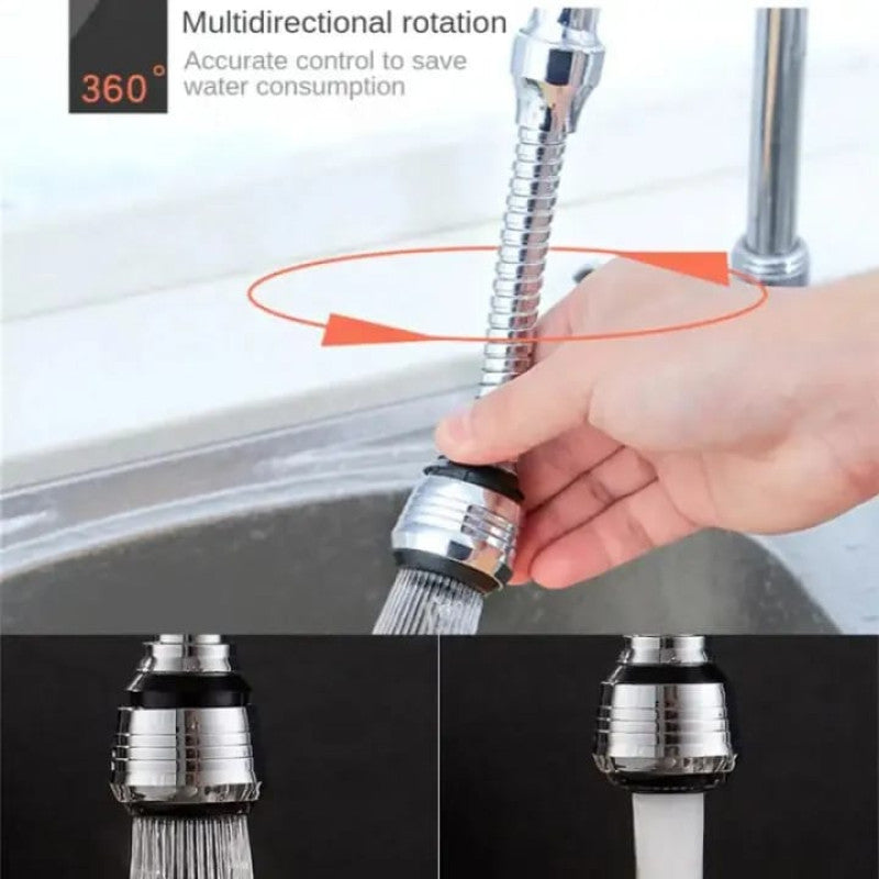 Turbo Flex Faucet – 360° Flexible Kitchen Sink Sprayer Attachment