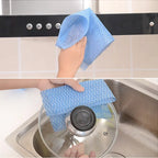 Kitchen Cleaning Tissue Roll (Small) – Reusable Dish Cleaning Cloth | Multi Purpose Kitchen Wipes