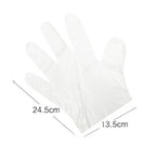 Pack of 2 Disposable Plastic Gloves (100 Pcs) – Hygienic Food Handling & Cleaning Gloves