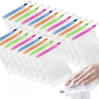 Pack of 3 Soap Saver Bag – Foaming Mesh Soap Net for Rich Lather & Zero Waste