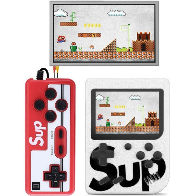 SUP Game Box 400 in 1 | Retro Handheld Gaming Console with Controller & Adapter