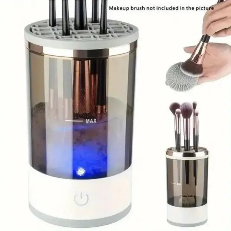 Automatic Make Up Brush Cleaner