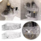 Premium Corner Bathroom Organizer Shelf – Wall Mounted Shower Storage Rack
