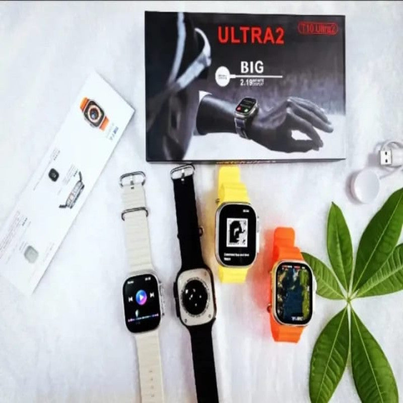 T10 Ultra Smart Watch – Bluetooth Calling | Fitness Tracker | HD Display