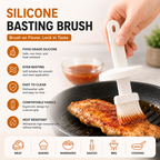 Oil Brush With Bottle Oil Dispenser