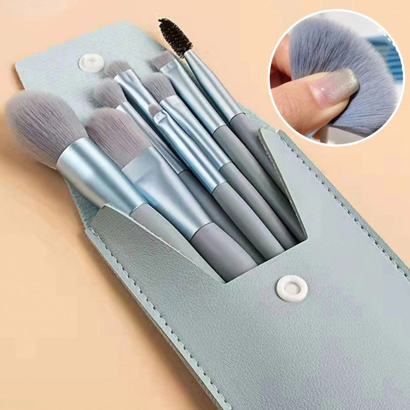 8pcs Makeup Brush Set – Soft Professional Cosmetic Brushes Kit for Face & Eyes