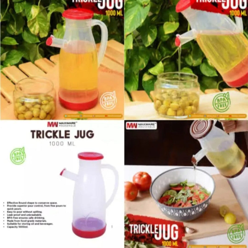 Trickle Jug Oil Jug 1 Liter Plastic Oil Jug