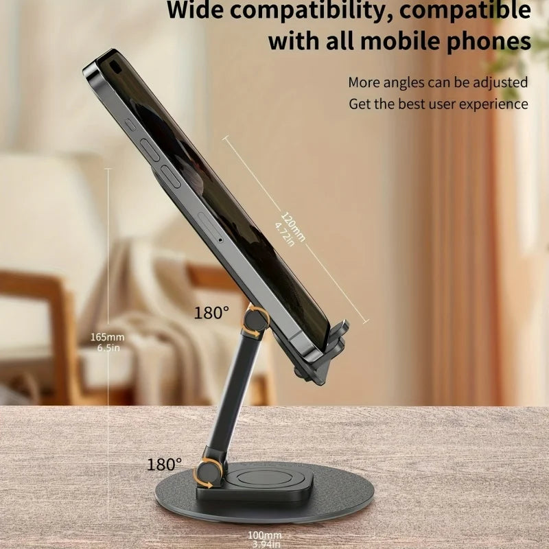 Adjustable Mobile Stand Bracket – Foldable Phone Holder Desk Stand (Universal)