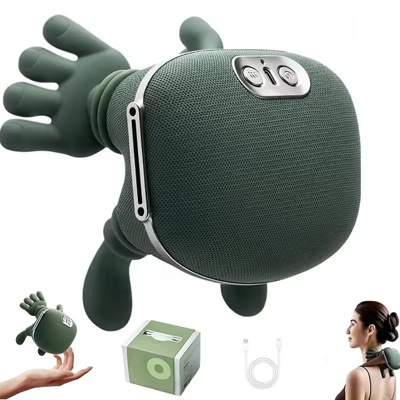 Neck & Shoulder Massager – Electric Shiatsu Massage Device with Heat Therapy