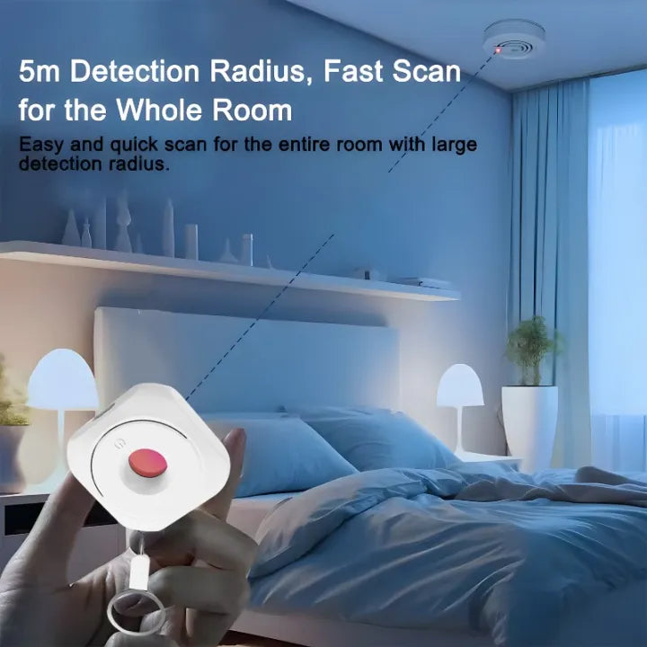 Portable Anti Camera Detector – USB Rechargeable Privacy Protection Device | Hidden Camera Finder for Hotels & Travel