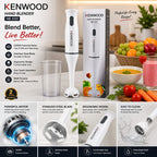 Kenwood Hand Blender – Powerful Electric Stick Blender for Smoothies, Soups & Shakes