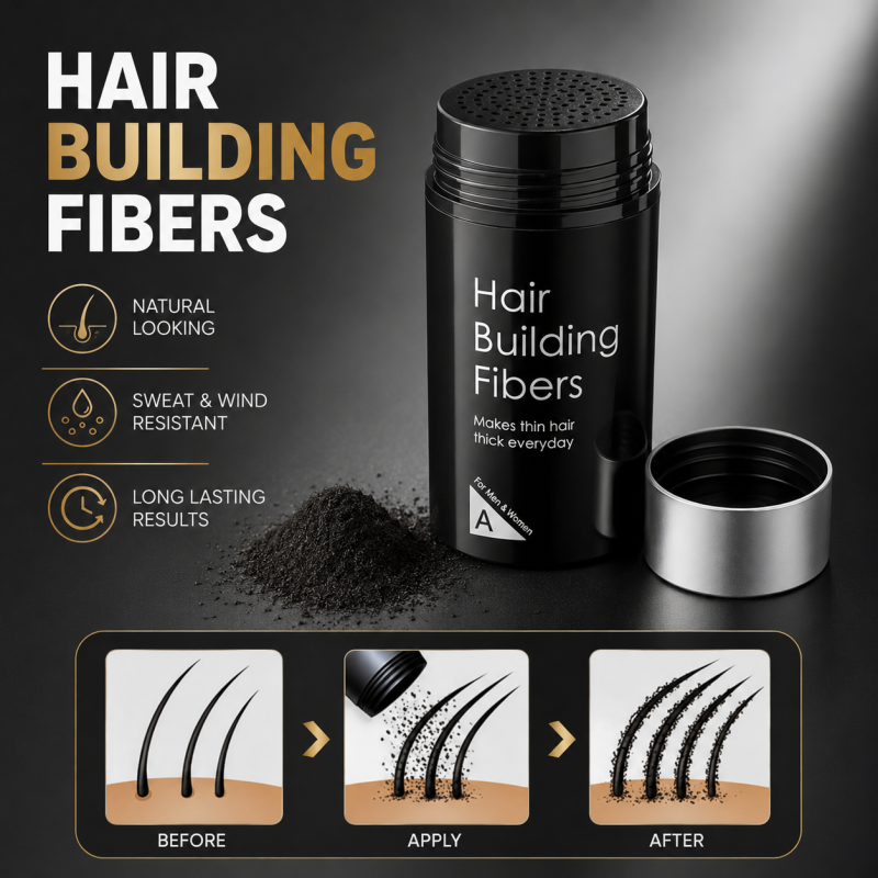 Dexe Hair Building Fibers Regrowth Hair Powder For Men And Women