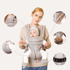 Ergonomic Baby Carrier | Adjustable Newborn to Toddler Carrying Backpack