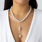 Elegant Pearl Necklace for Women – Classic Stylish Chain Jewelry