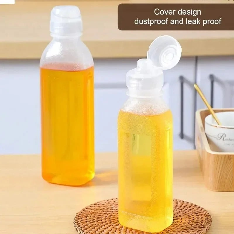 Pack of 2 Oil & Sauce Dispenser Bottle – Leak Proof Kitchen Oil Pour Bottle