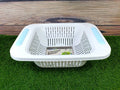 Sink Basket & Strainer – Multi-Purpose Kitchen Washing Basket | Fruits, Vegetables & Dish Drainer