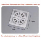 Adhesive Sink Drain Patch (Pack of 20) – Anti-Clog Hair Catcher Filter | Kitchen & Bathroom Drain Protector