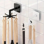 Multi-purpose 360 Degree Rotating Folding SELF-ADHESIVE Hook