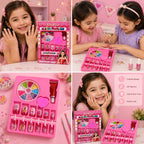 Nail Art Beads Set for Kids – DIY Creative Nail Design Kit with Accessories