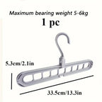 Pack of 2 Hanger 9 Hole