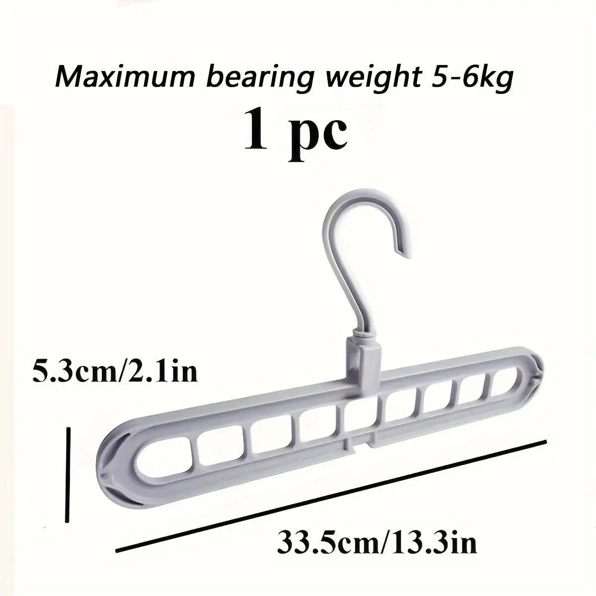 Pack of 2 Hanger 9 Hole