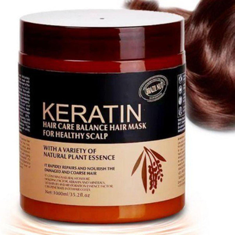 Keratin Hair Mask – Deep Repair Treatment | Smooth, Frizz-Free & Shiny Hair