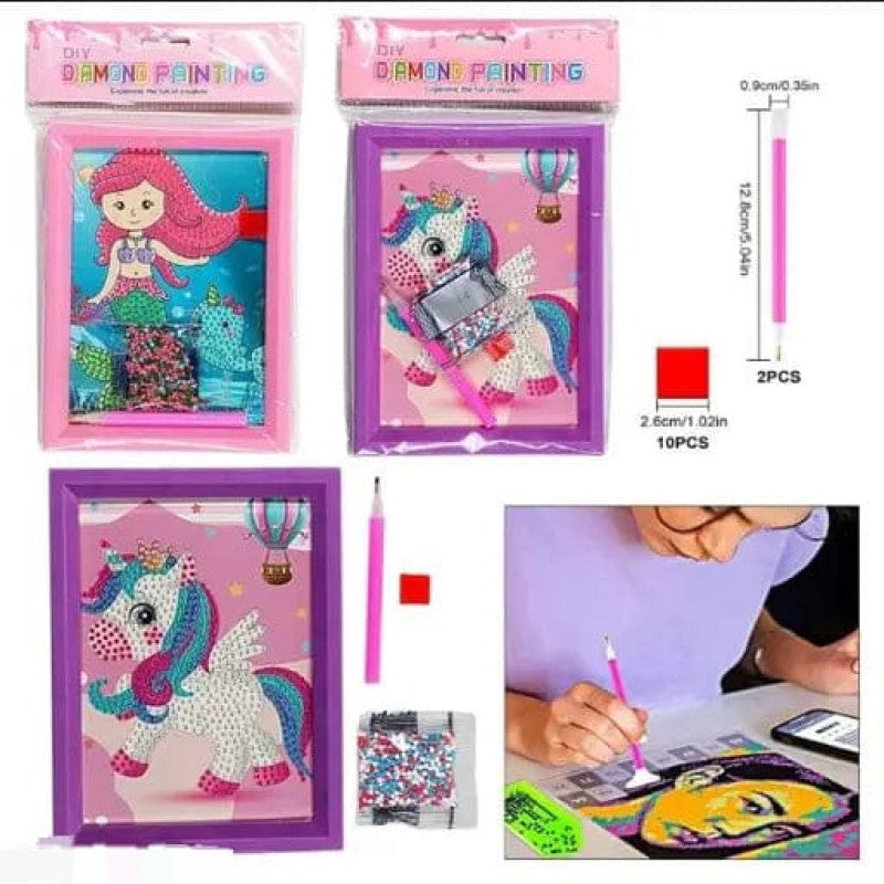 DIY Diamond Painting Pictures Full Square/Round Rhinestone Diy Cartoon Mosaic Art Diamont Embroidery