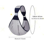 Baby Carrier Sling | Adjustable Baby Carrying Belt for Newborn & Kids