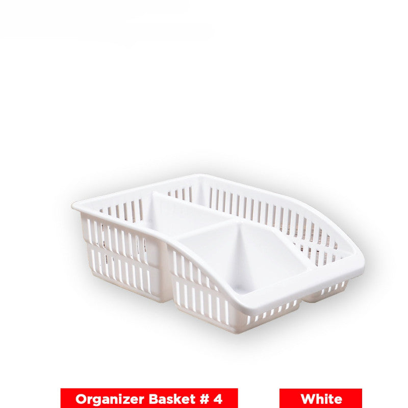 Organizer Basket #4 – Multi-Purpose Plastic Storage Basket | Kitchen, Fridge & Home Organizer