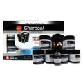 Charcoal Facial Kit – 6 Step Deep Cleansing & Whitening Facial Set | Anti-Blackhead Skincare Kit