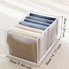 T-Shirt Wardrobe Organizer – Foldable Drawer Clothes Divider