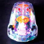 Transparent Police Concept Car Toy for Kids – Light & Gear Motion Puzzle Car