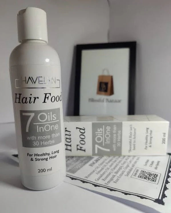 Hair Food Oil – 7 Oils in 1 Herbal Hair Growth Oil