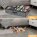 Shoe Storage Organizer with Adjustable Dividers-Premium Quality