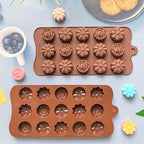 Multi Design Food Grade Silicone Chocolate Mold – Non-Stick Candy & Baking Mould
