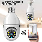 WiFi Bulb Camera 360° – HD Security Camera with Mobile App