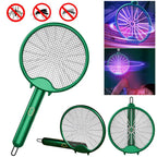 Foldable Mosquito Killer Racket with UV Light – Rechargeable Electric Swatter