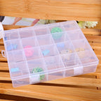 Sigma Storage Box 20 Grid Organizer – Multi Compartment Jewelry & Accessories Box BPA-Free