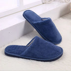 Soft Cotton Slippers for Men and Women - Unisex Indoor Spa Slippers