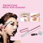 Facial Care Micro Trimmer for Women – Electric Eyebrow & Painless Facial Hair Remover