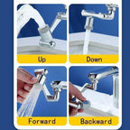 Multifunctional Extension Universal Swivel Robotic Arm Faucet