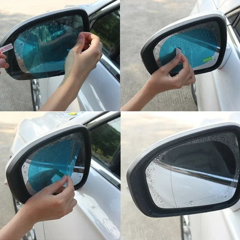 Water And Rain Proof Antilog Film For Car Mirror