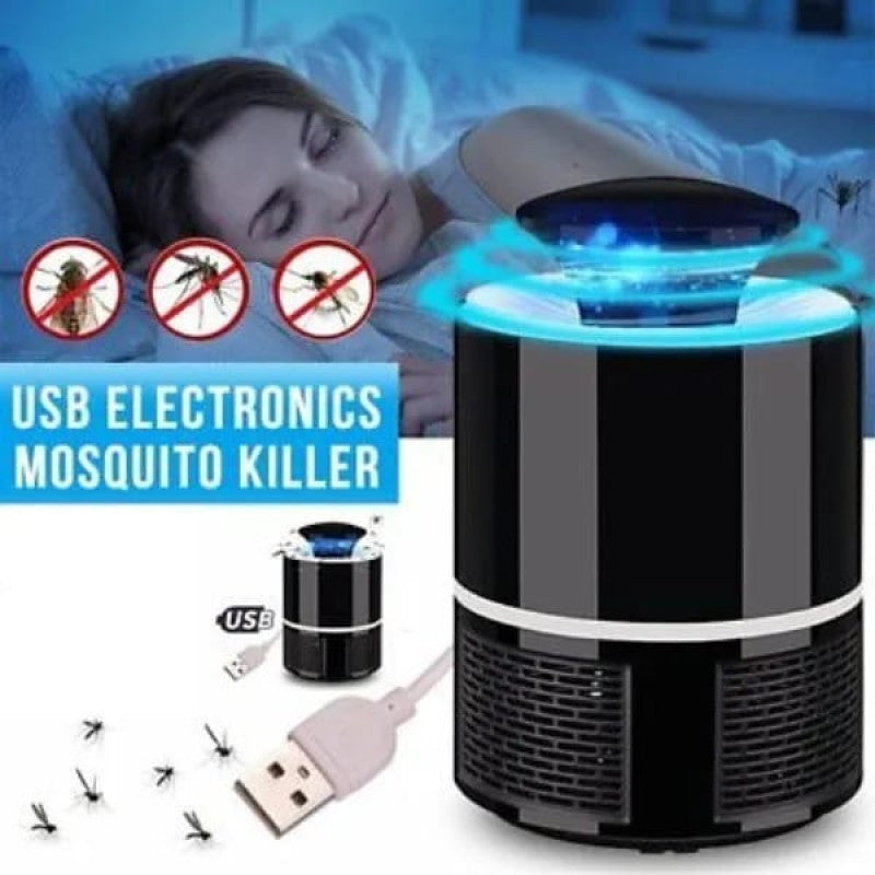 USB Electric Mosquito Killer Lamp – UV Insect & Fly Trap for Indoor Home Use