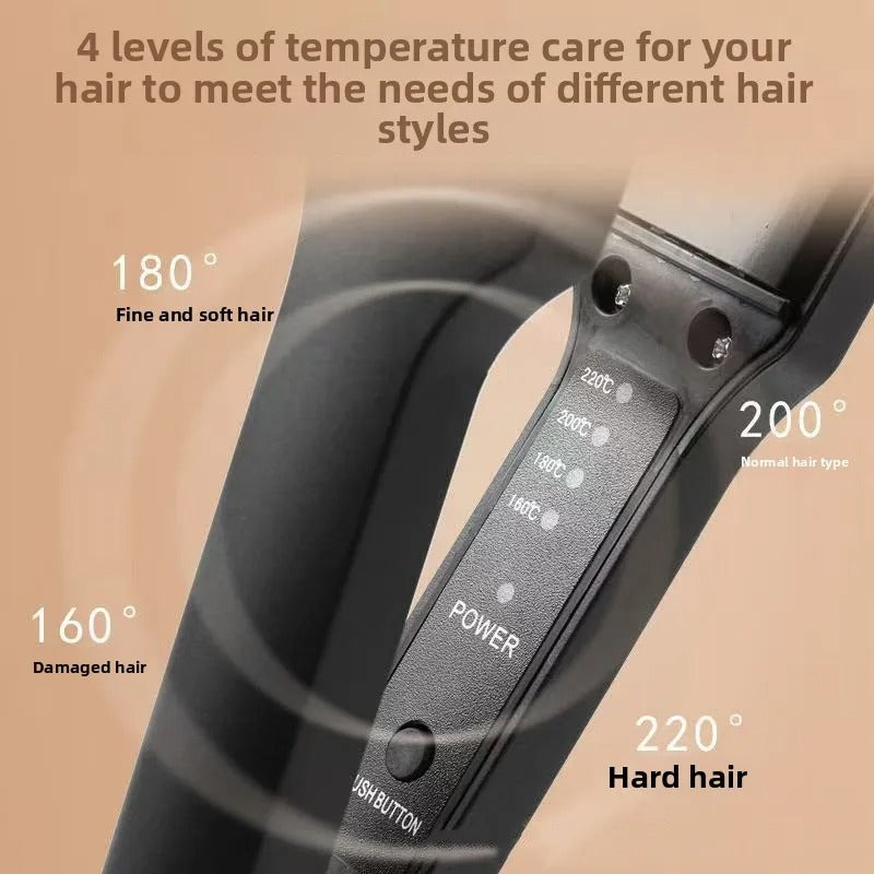 Kemei KM-329 Hair Straightener & Crimper – Ceramic Plates | Wave Styling Iron for Women