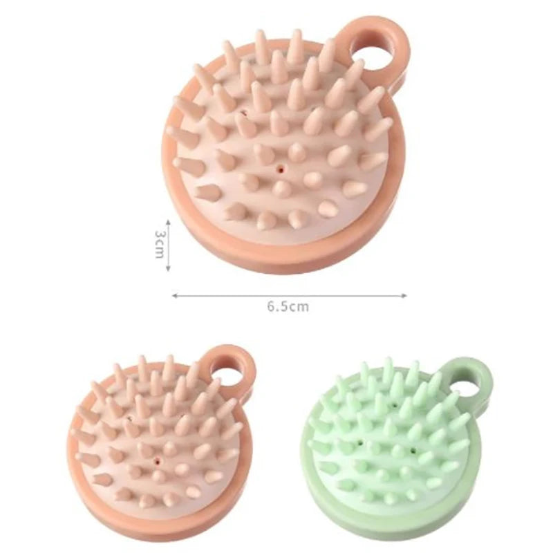 Pack of 2 Silicone Scalp Massage Shampoo Brush – Soft Hair & Scalp Cleaner